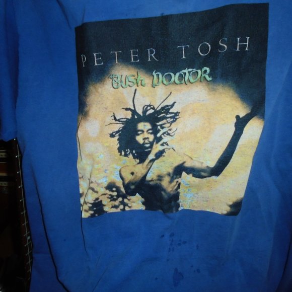 peter tosh BUSH DR. vintage 2002 xl official tee - reggae rasta roots rock jah - Picture 2 of 6